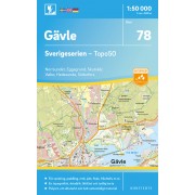 78 Gävle Sverigeserien 1:50 000